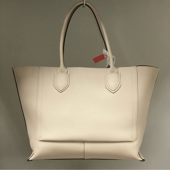 Longchamp - Mailbox Large Leather Top Handle Bag (Chalk) - Picture 6 of 8